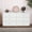 White Titanium, variant on Light Oak 6-Drawer 47 in. Wide Chest of Drawers