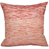 Simply Daisy 16" x 16" Ocean View Geometric Print Pillow, Orange