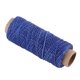 thumbnail image 1 of Hilo plano encerado para coser cuero, resistente, de 1 mm de grosor, 50 metros (azul real), 1 of 2