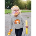 thumbnail image 2 of Cute Unicorn W Candy Hoodie Toddler -Image by Shutterstock,  4 Toddler, 2 of 4
