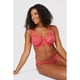 thumbnail image 4 of Gorgeous - Sujetador Floral para Mujer (Coral Cálido), 4 of 4