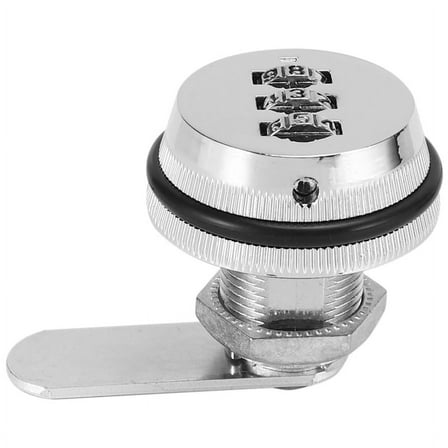 1 x 3-Digit Combination Camlock-silver