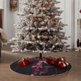 thumbnail image 4 of Disketp Mesmerizing Pink Jellyfish Christmas Tree Skirt, Christmas Tree Decorations, Christmas Decor, Tree Mat Decoration(30-48IN)-36", 4 of 6