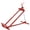Red, variant on Easy Lawn Mower Jack Lift, Telescopic Maintenance Jack for Garden Tractors and Riding Lawn Mowers, 800 Lbs Capacity, Cleaning Aid, Universal, Lawn Tractor Lift, Lawn Tractor + 45° Tilt Adjustable