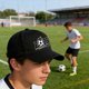 thumbnail image 4 of Gorra de béisbol de fútbol 2026 con gráfico de balón en llamas | Gorra ajustable con cierre a presión para hombres y mujeres, 4 of 5