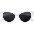 thumbnail image 5 of OWL Cat Eye Ladies Sunglasses Winged Frame Retro Vintage Glasses for Women, 5 of 5