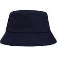 thumbnail image 4 of CoCopeaunts Cotton Bucket Hat Simple Solid Two Side Wear Unisex Fisherman Hat Women Reversible Fishing Basin Hat for Beach Travel, 4 of 8
