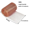 thumbnail image 2 of 1 Roll Copper Mesh,Copper Fill Fabric for Hole Blocking, Gardening,Sealing Water Opening，Bat,Snail,Bird Control(5in x 32.8ft), 2 of 6