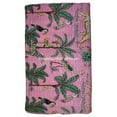 thumbnail image 3 of ColorFull House Indian Handwoven Animal Print Cotton kantha Quilt, Bedspread , Blanket Size ( King 108" x 108" ), 3 of 5