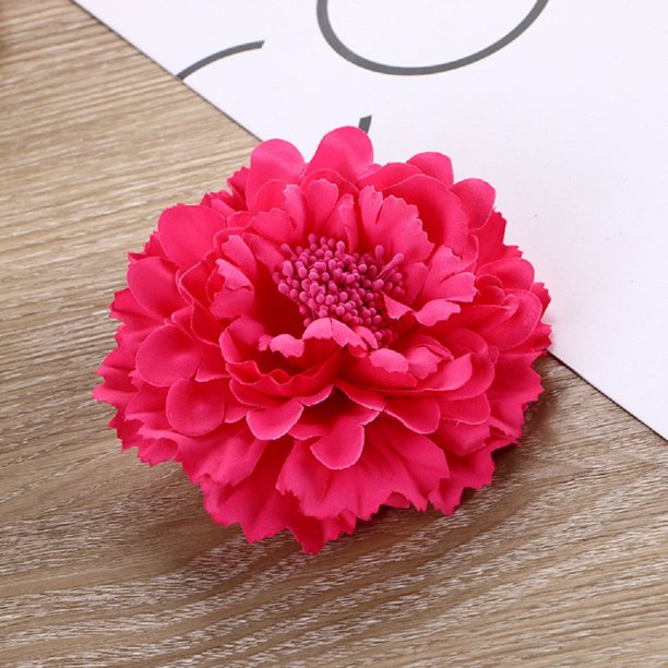 Flower Peony Hair Clips Wedding Bridal Bridesmaid Prom Festival Hairpin Brooch Walmart Com Walmart Com