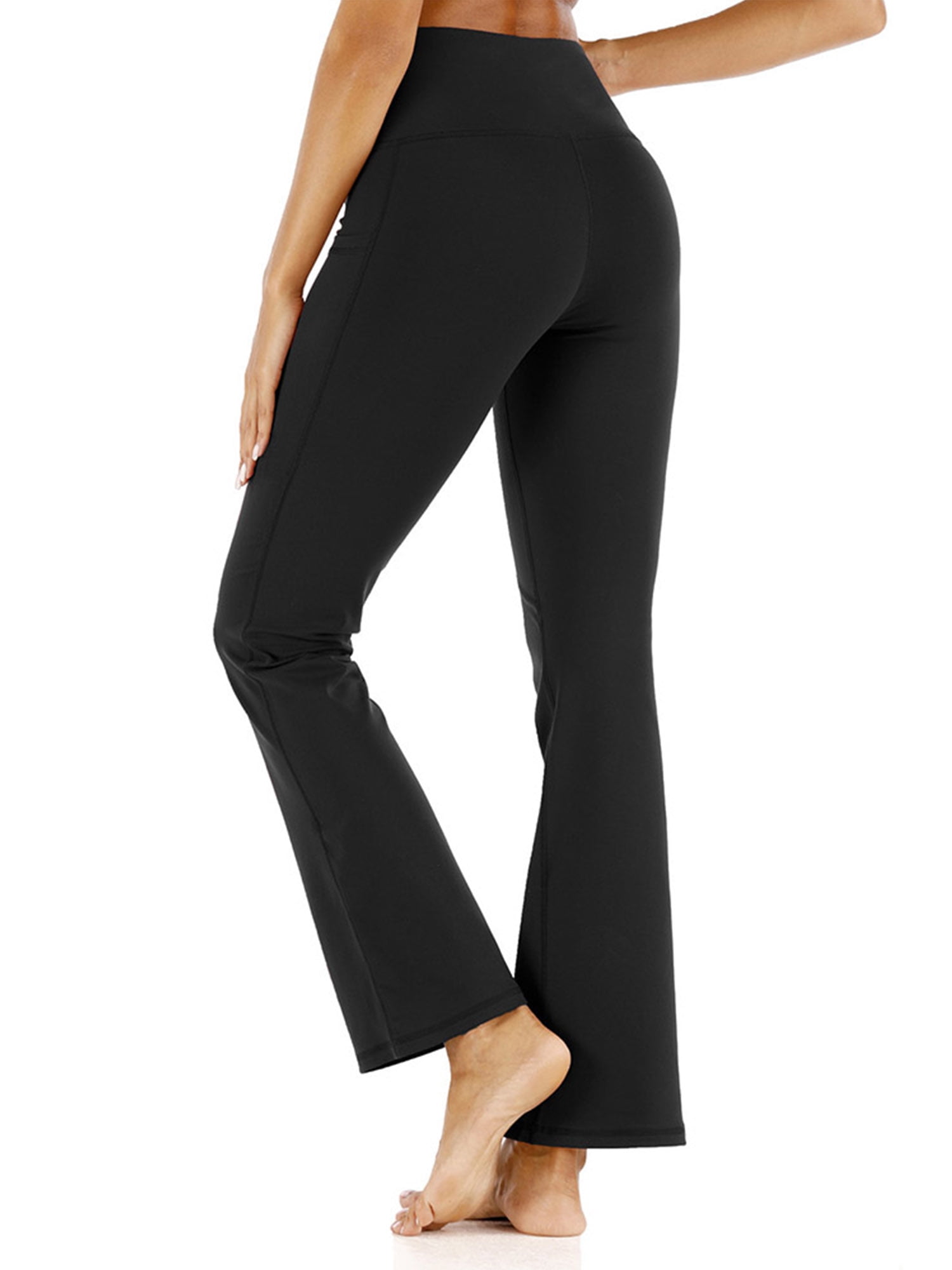 LAPA Womens Yoga Pants Stretch Tummy Control Workout Flare Pants ...