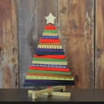 thumbnail image 3 of Northlight Adjustable Wooden Christmas Tree Decoration - 15.5" - Multicolor, 3 of 3