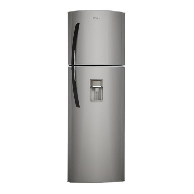 Refrigerador 11 Pies Mabe Top Mount Con Despachador de Agua RMA300FJMRQ0 Silver Dark