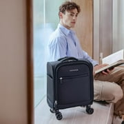 Verage Underseat Carry on Luggage with Spinner Wheels Suitcase Softside Lightweight Travel Bag