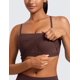 thumbnail image 4 of Sostén CRZ YOGA Butterluxe Largo con Escote Cuadrado Taupe M, 4 of 5