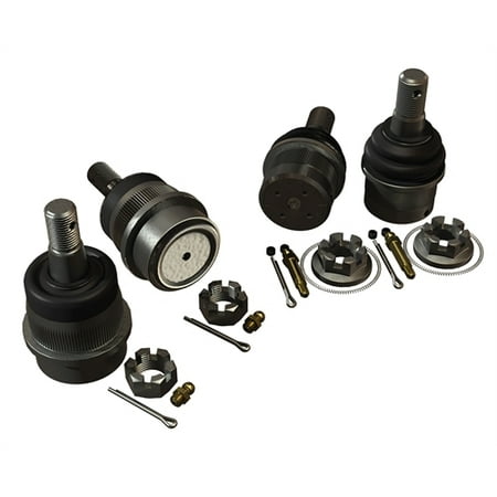 Teraflex JK HD Dana 44/30 Upper and Lower Ball Joint Set of 4 with Knurl (Best Ball Joints For Jeep Jk)