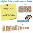 thumbnail image 4 of 420Pcs M3/M4/M5 Threaded Inserts Assortment Kit, 4 of 5
