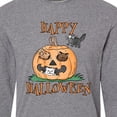 thumbnail image 4 of Inktastic Happy Halloween Kittens in a Pumpkin Long Sleeve T-Shirt, 4 of 5