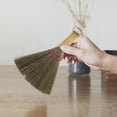 thumbnail image 5 of Viveous Small Whisk Broom For Desktop Cleaning Handheld Grass Brush For Dusting Tables Sofas Floors Handheld Brush Hand Broom Home Office Cleaning Tool, 5 of 10