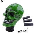 thumbnail image 1 of Universal Skull Head Manual Car Gear Stick Shifter Shift St Knob Lev F8A8, 1 of 9