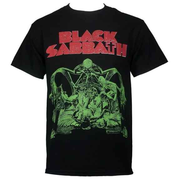 BLACK SABBATH Men's Bloody Sabbath Cutout T-Shirt Black