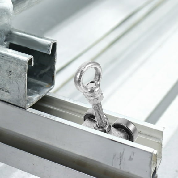 Masteelf Heavy Duty Sliding Door Roller For Strut Channel High-Precision Trolley Assembly With Bearing Roller For Pocket Doors And Barn Doors Silent Operation Replacement Roller Trolley