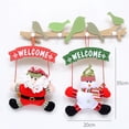 thumbnail image 4 of Plush Christmas Ornaments Hanging Decorations Santa/Snowman/Elk/Bear Ornaments for Christmas Tree Pendant Holiday Party Decor, 4 of 5