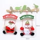 thumbnail image 4 of Plush Christmas Ornaments Hanging Decorations Santa/Snowman/Elk/Bear Ornaments for Christmas Tree Pendant Holiday Party Decor, 4 of 5
