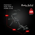 thumbnail image 5 of Body Solid GAB300 Semi Recumbent Ab Bench w/ Steel Frame for Abs & Obliques, Black, 5 of 12
