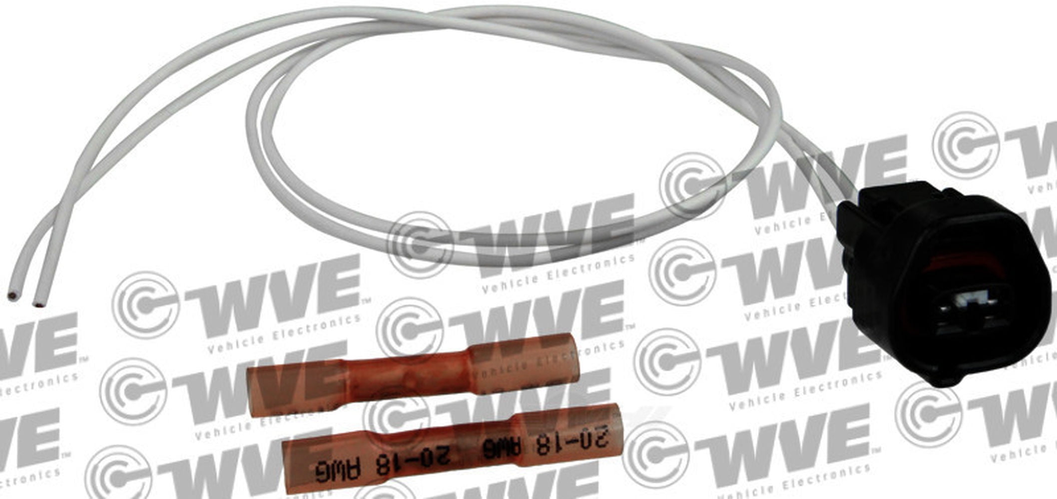 WVE 1P1876 Engine Intake Manifold Runner Solenoid Connector