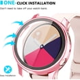 thumbnail image 3 of [PST] 40mm Samsung Galaxy Active Watch 2 Case Cover, 360°Full Protective Rugged Case Cover with Tempered Glass Screen Protector, 3 of 3