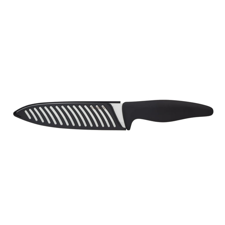 Farberware Ceramic Blade Chef Knife & Sheath, 6