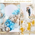 thumbnail image 2 of Lubelski Arch Cover Durable Smooth Elegant Wedding Arch Backdrop Cover for Party Baby Shower Banquet Decoration, 2 of 8