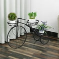 thumbnail image 5 of 3-Tier Tricycle Look Plant Stand Indoor Outdoor, Plant Display  Flower Shelves Stands, Garden Plant Shelf Rack Holder in Corner Living Room Balcony, 5 of 11