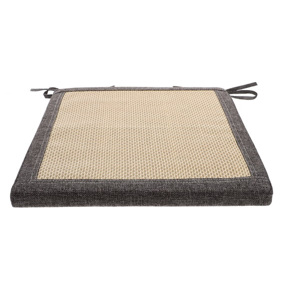 OULII Soft Rattan Chair Cushion, Comfortable Stool Pad, Multi-Color, Single Piece Seat Cushion for Home and Office
