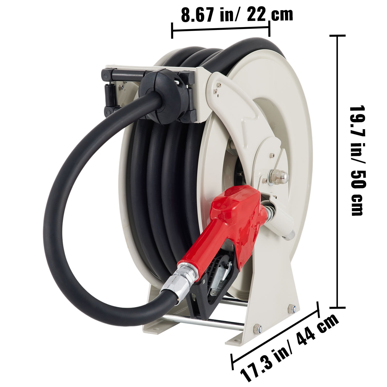 Buy VEVOR Fuel Hose Reel, 3/4 x 50' Extra Long Retractable Diesel Hose