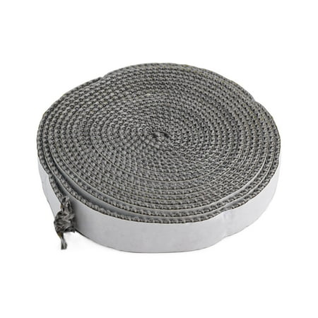 

SUNFEX Stove Fire Rope 2X25Mm 4.5M Length With Glue Kit Woodburner Log Burner Door Seal