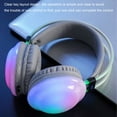 thumbnail image 6 of ZToonmas Rgb Bluetooth Headphones Over Ear Bluetooth Headset Rgb Streaming Dazzling Colour Lights Headband Headset Gaming Headset, 6 of 9