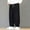 Black, variant on Men's Casual Pants Mens Pants Straight Fit Elastic High Waist Drawstring Pocket Trousers Plaid Vintage Loose Trousers Anniversary Fall Winter Pants