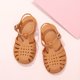 thumbnail image 1 of Girls Sandals 2023 New Non Slip Outdoor Closed Toe Beach Shoes For Toddler Kids Children, Spring And Summer, 1 of 1