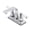 Polished Chrome, variant on Kingston Brass KB8462DPL Paris 4-Inch Centerset Bathroom Faucet, Polished Brass