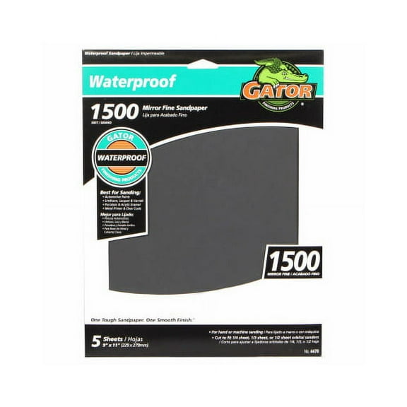 Ali Industries 4046 5pk 9x11 1kg Sandpaper