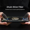 thumbnail image 3 of Naierhg 1 Pair Finger Covers Universal Breathable Ultra-thin Game Controller Fingertips Sleeves Thumb Gloves for Gamer, 3 of 8
