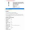 thumbnail image 2 of Front Left Lower Control Arm and Ball Joint Assembly - Compatible with 1993 - 2004 Dodge Intrepid - Dorman, 2 of 2
