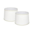 thumbnail image 1 of 2 Piece Table Lamp Shade Lampshade for Kitchen Island White, 1 of 8