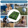 thumbnail image 6 of Yuyamidu Golf Print Golf Towel Green Towel Coral Velvet to Remove Sand Mud Dirt and Sweat Lightweight and Easy to Carry for Golf Bags, Cart or Club, 6 of 7