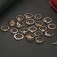 thumbnail image 2 of Ganfancp 19Pcs/Set Diamond Joint Hollow Star En Forma de Gota Set Ofertas Flash 1X Juego de Anillos, 2 of 6