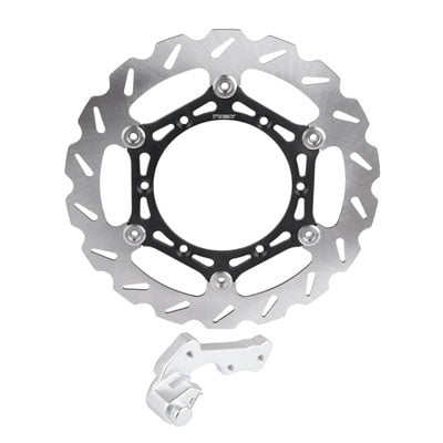 Oversized Floating Typhoon Brake Rotor Kit, Front 270mm for Yamaha YZ250FX 2015-2016