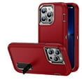 thumbnail image 4 of For iPhone 13 Pro Max Case Heavy-Duty 3in1 Tough Phone Cover with Built-in Stand, 4 of 5