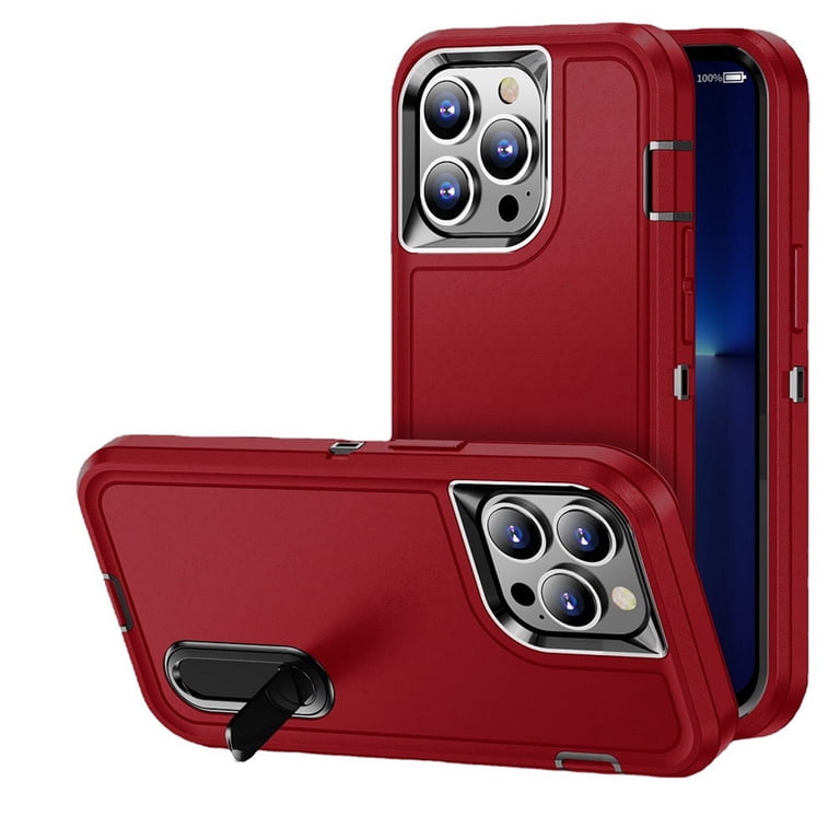 Custodia IPhone 13/14 Completa Con Anello Magnetico E Vetro Temperato - Rugged